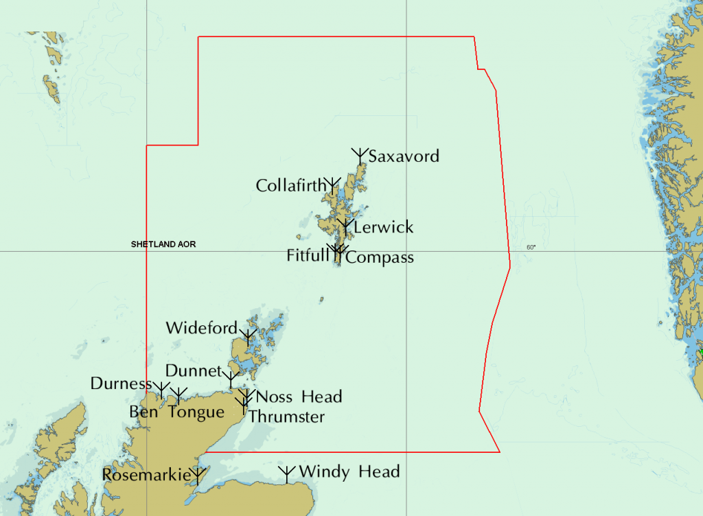 Shetland Coastguard Aerials Shetland Coastguard Aerial Sites