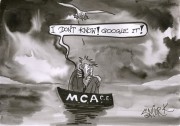 SMIRK cartoon depicting the MCA Chief Executive